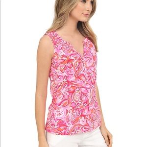 Lilly Pulitzer Essie Tank Pink Mango Pout Salsa #97864